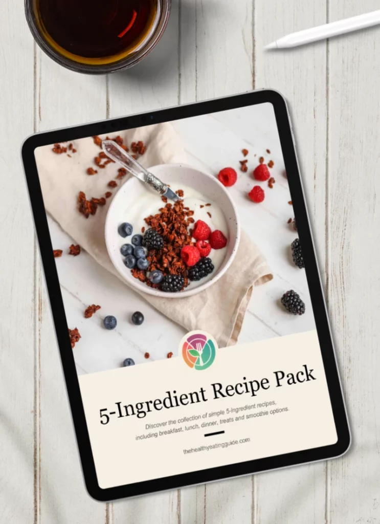5 Ingredient Recipe Pack Mock Up