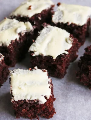 Brownies With Cashew Icing