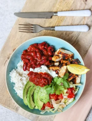 Burrito Bowl With Grilled Chicken