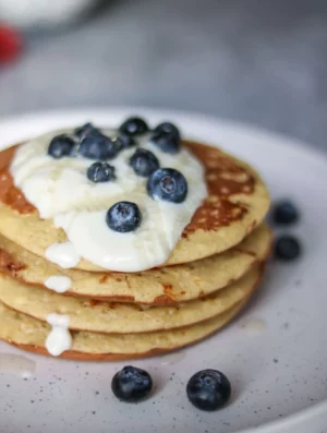 Cottage Cheese Protein Pancakes