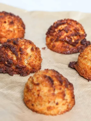 Fiery Ginger Coconut Macaroons
