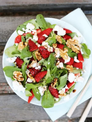Goats Cheese & Strawberry Salad