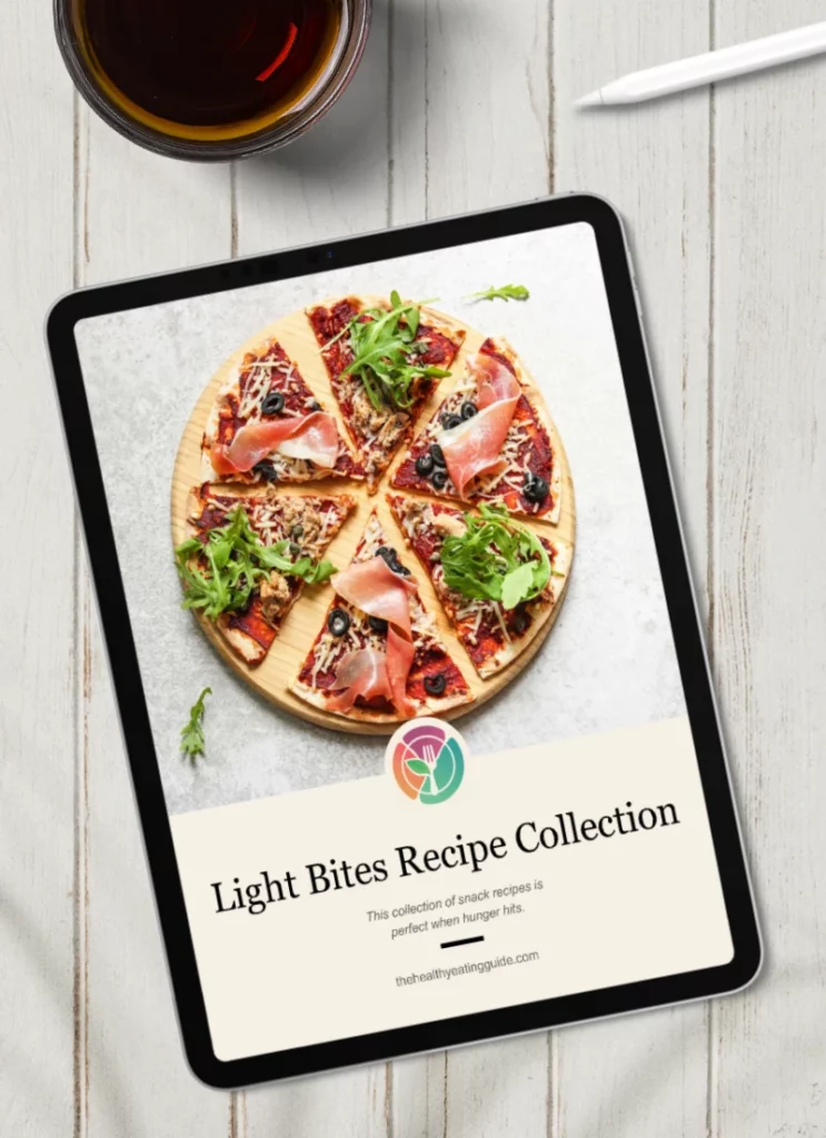 Light Bites Recipe Pack ipad pro (12.9 inch) mockup