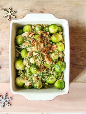 Roasted Crispy Brussels Sprouts