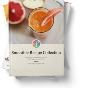 Smoothie Recipe Pack hard cover book stack