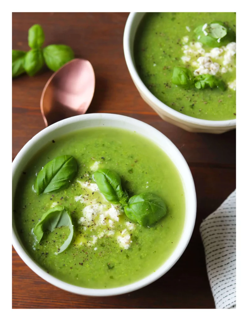 Soup Recipe Pack Leek & Pea Soup With Basil Image
