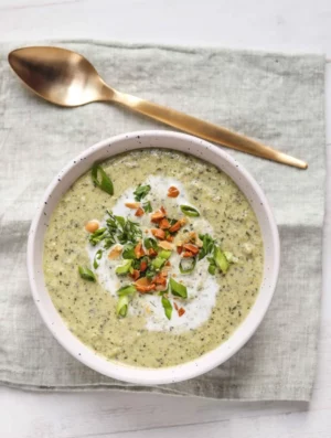 Thai Broccoli Soup With Coconut