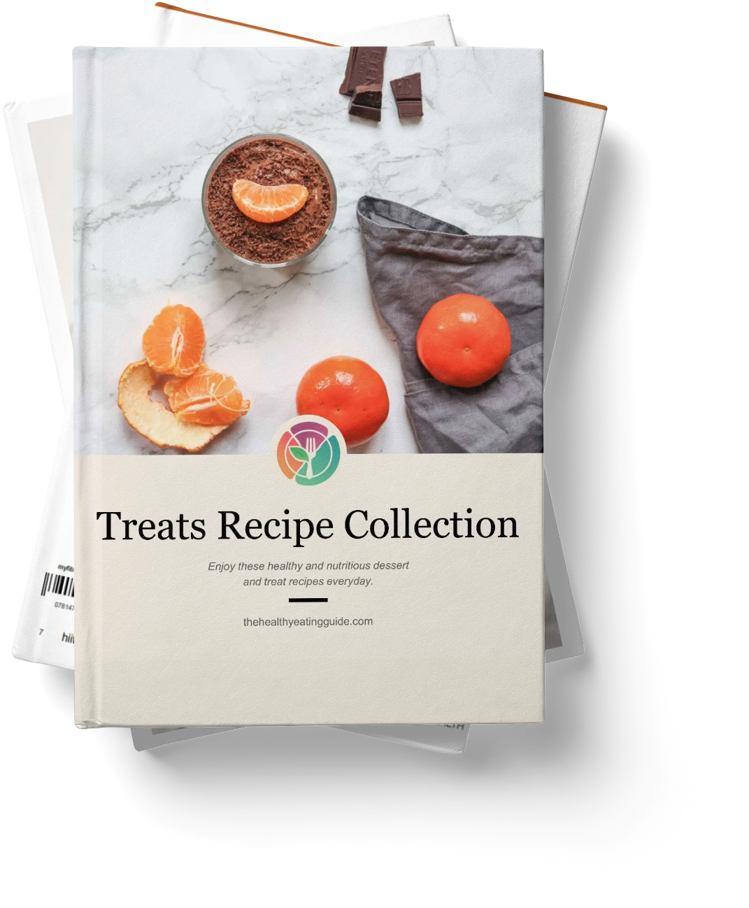 Treats Recipe Pack hard cover book stack