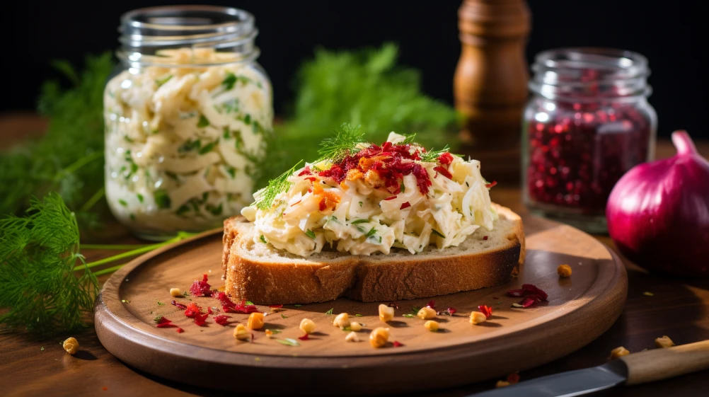sauerkraut as a topping for sandwiches